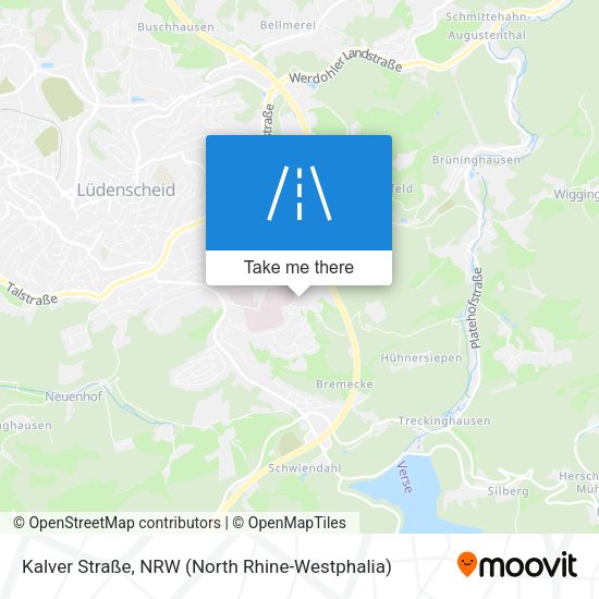 Kalver Straße map