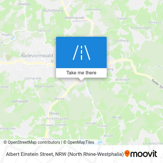 Albert-Einstein-Straße map