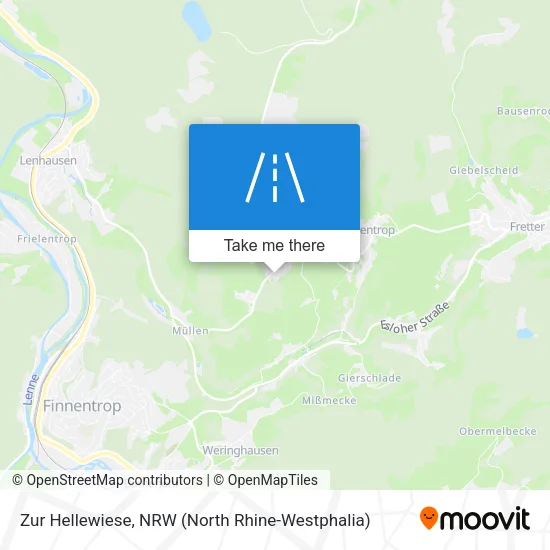 Карта Zur Hellewiese
