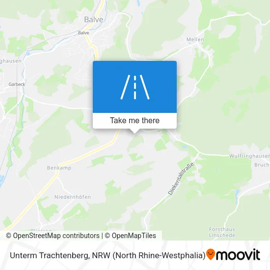 Карта Unterm Trachtenberg