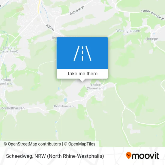 Карта Scheedweg
