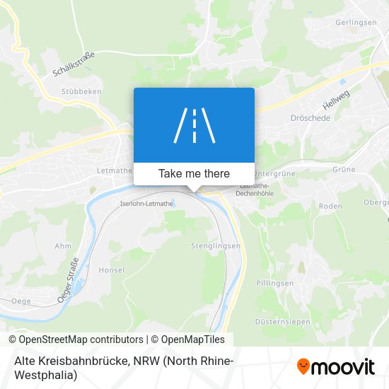 Alte Kreisbahnbrücke map