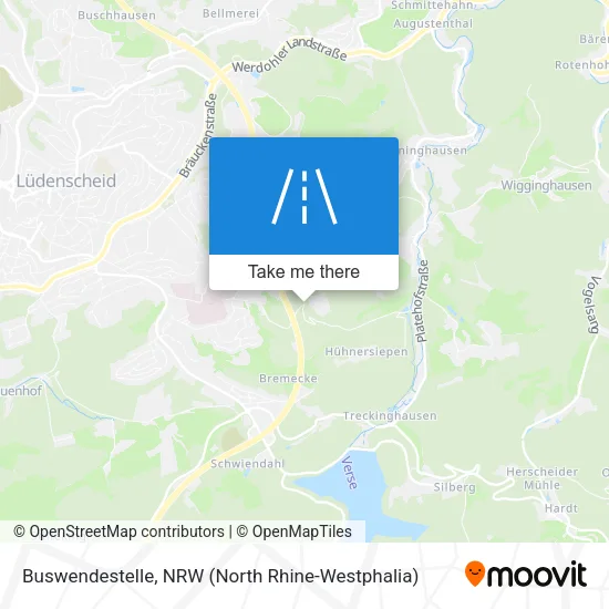 Карта Buswendestelle