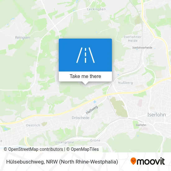 Hülsebuschweg map