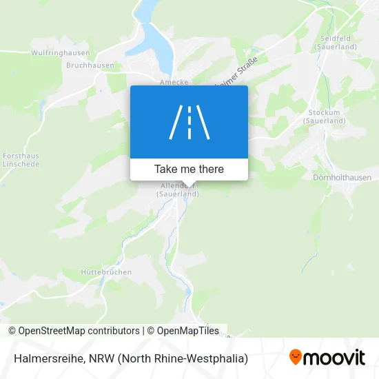 Карта Halmersreihe