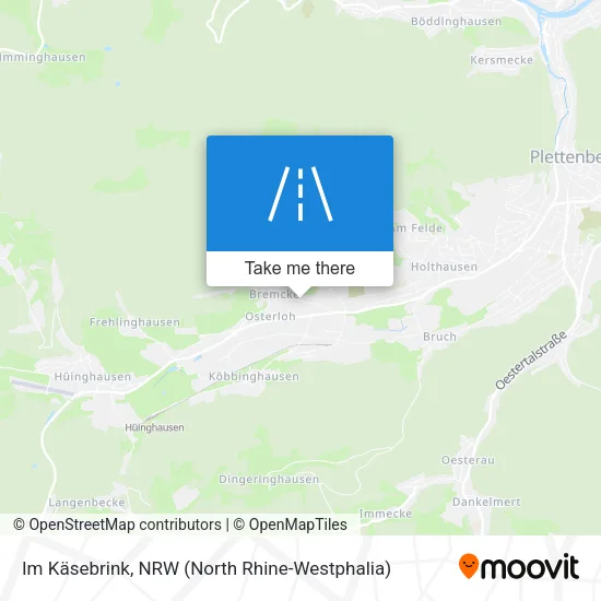 Карта Im Käsebrink