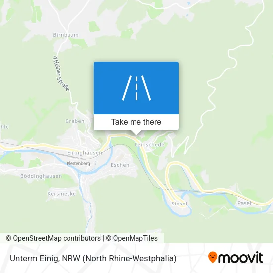 Карта Unterm Einig