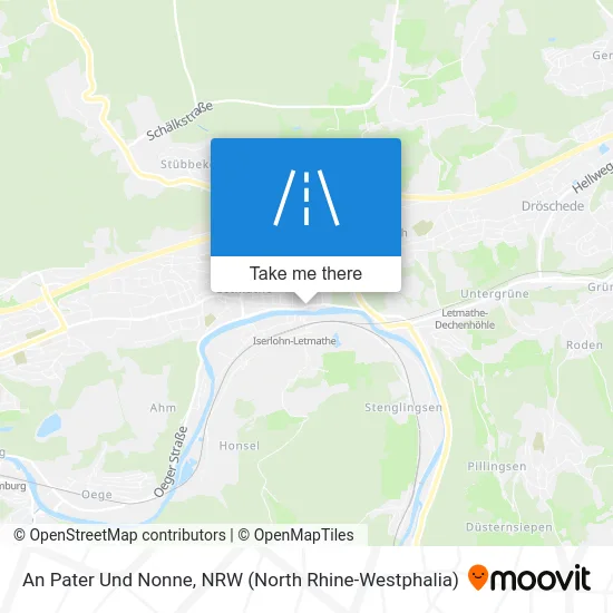 An Pater Und Nonne map