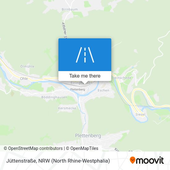 Jüttenstraße map