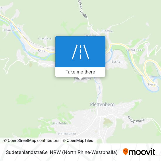 Sudetenlandstraße map