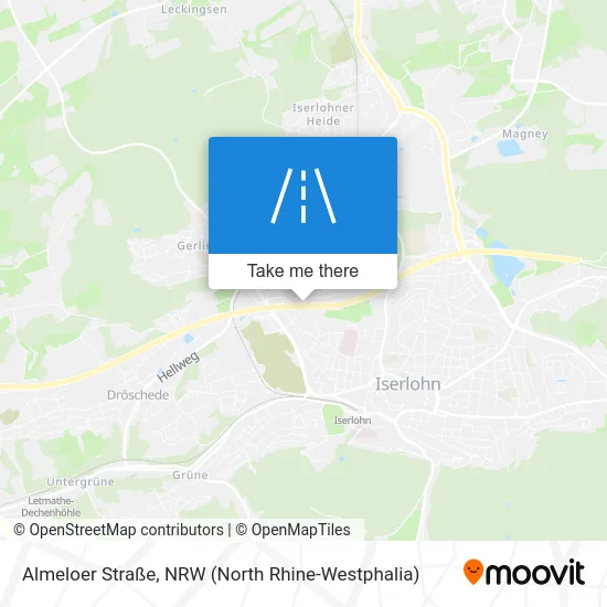 Карта Almeloer Straße