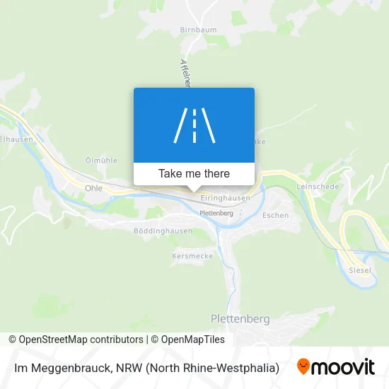Карта Im Meggenbrauck