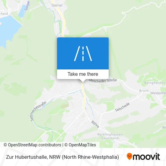 Карта Zur Hubertushalle