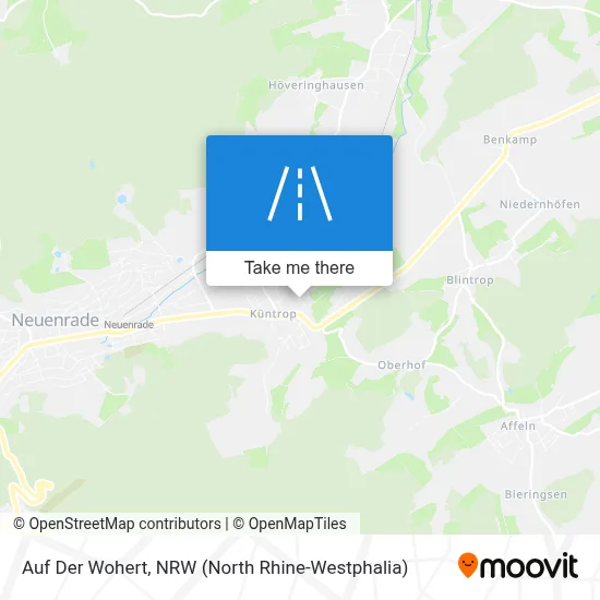 Auf Der Wohert map