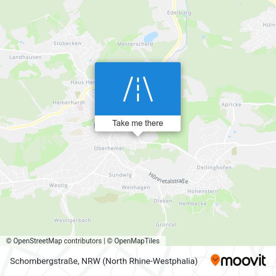 Schombergstraße map