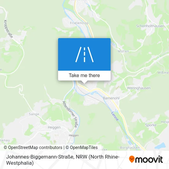 Карта Johannes-Biggemann-Straße
