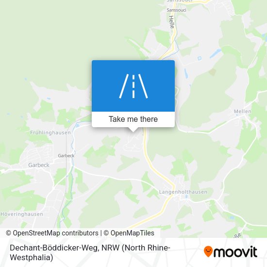 Dechant-Böddicker-Weg map