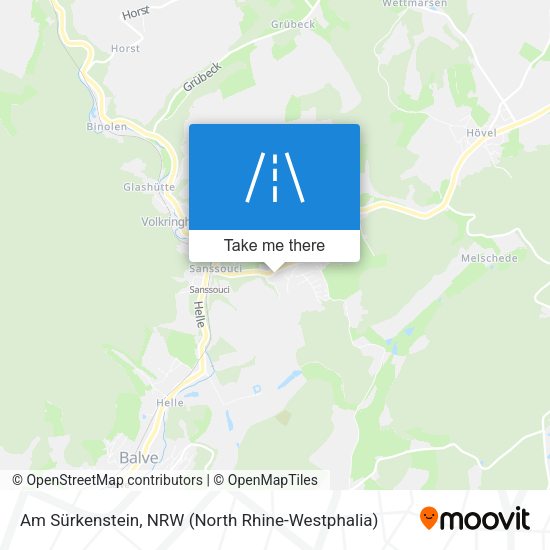 Am Sürkenstein map