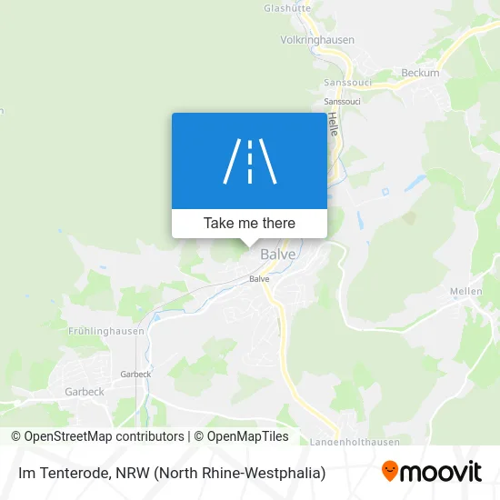 Карта Im Tenterode