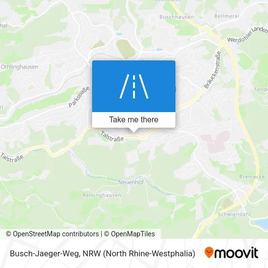 Карта Busch-Jaeger-Weg