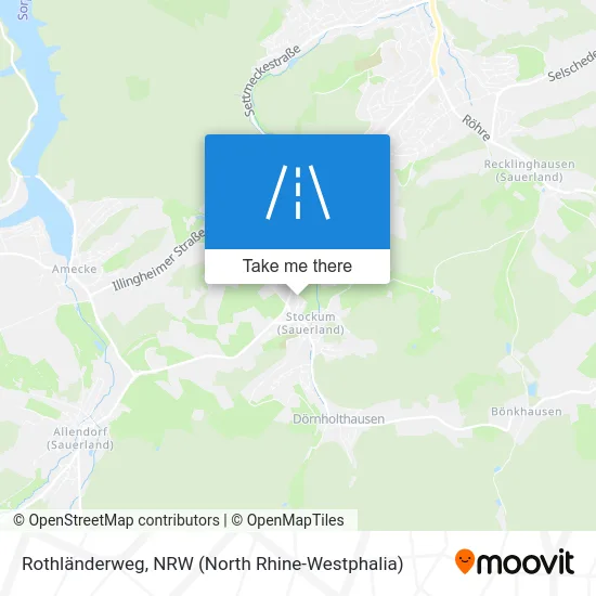 Карта Rothländerweg