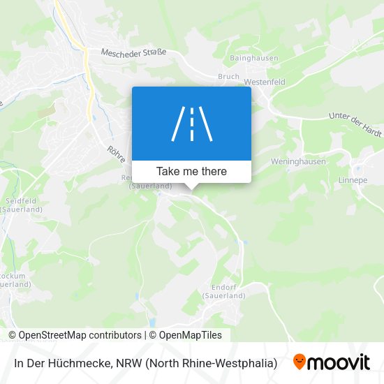 In Der Hüchmecke map