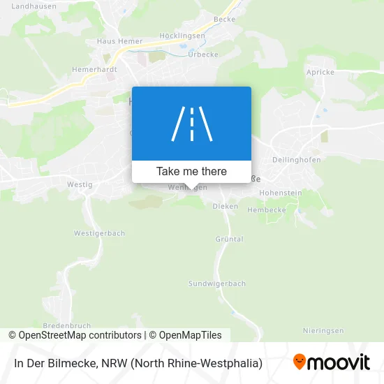 Карта In Der Bilmecke