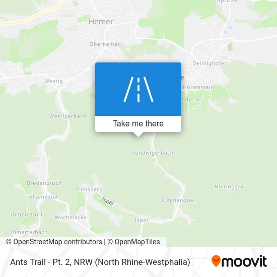 Ants Trail - Pt. 2 map