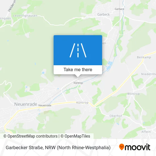 Garbecker Straße map