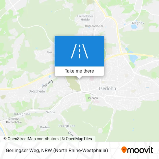 Карта Gerlingser Weg