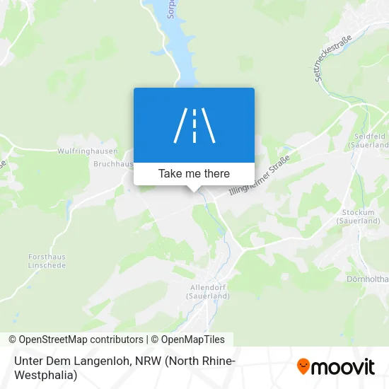 Карта Unter Dem Langenloh