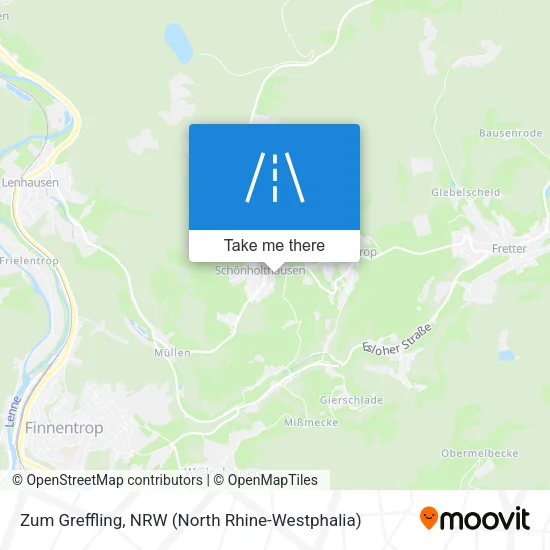 Карта Zum Greffling