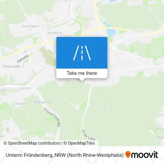 Карта Unterm Fröndenberg