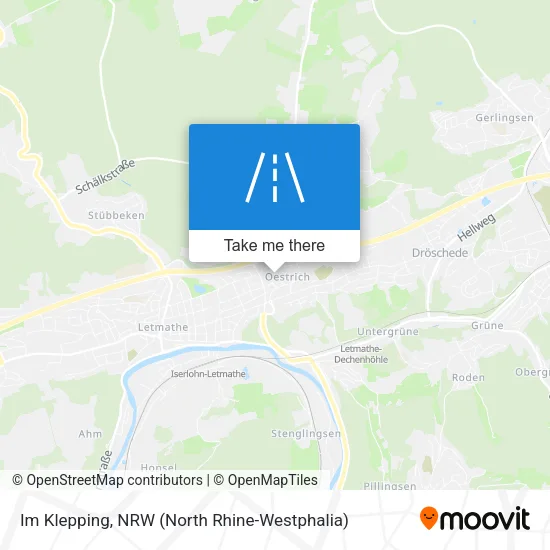 Карта Im Klepping