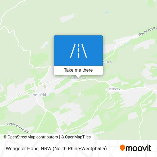 Карта Wengeler Höhe