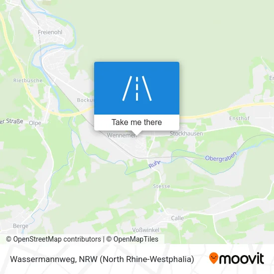 Карта Wassermannweg