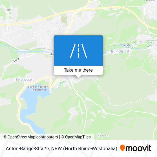 Anton-Bange-Straße map