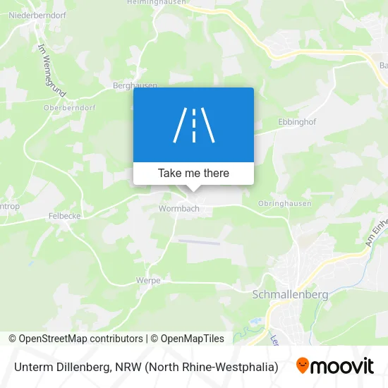 Карта Unterm Dillenberg