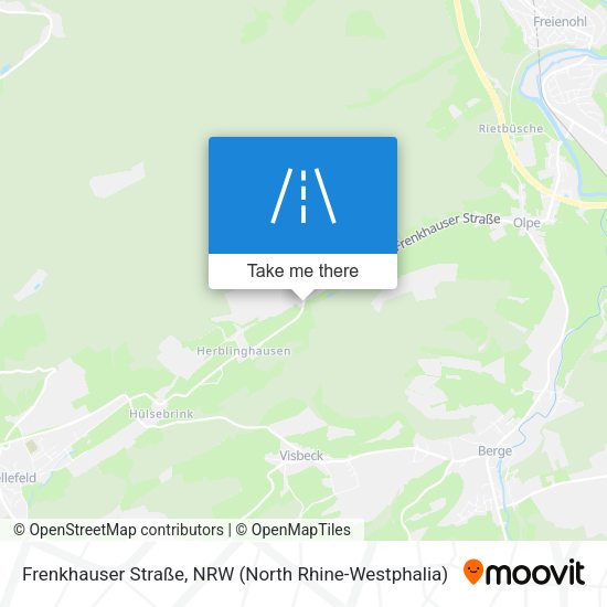 Frenkhauser Straße map