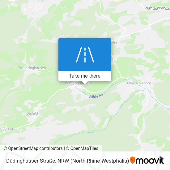Düdinghauser Straße map