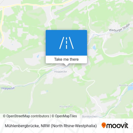 Mühlenbergbrücke map