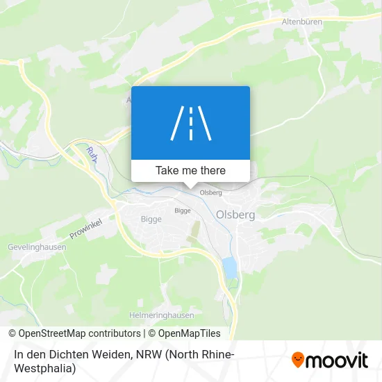 In den Dichten Weiden map