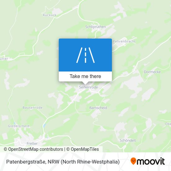 Patenbergstraße map