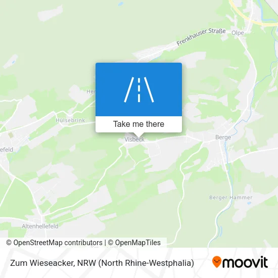 Карта Zum Wieseacker
