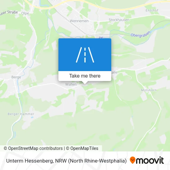 Карта Unterm Hessenberg