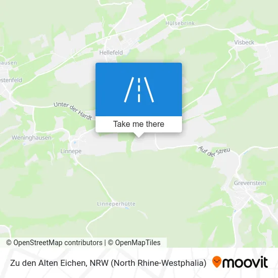 Карта Zu den Alten Eichen