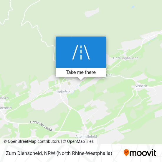 Zum Dienscheid map