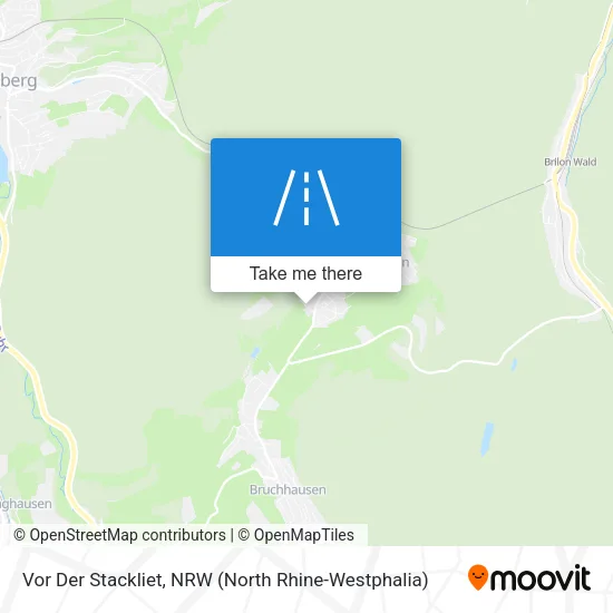 Карта Vor Der Stackliet