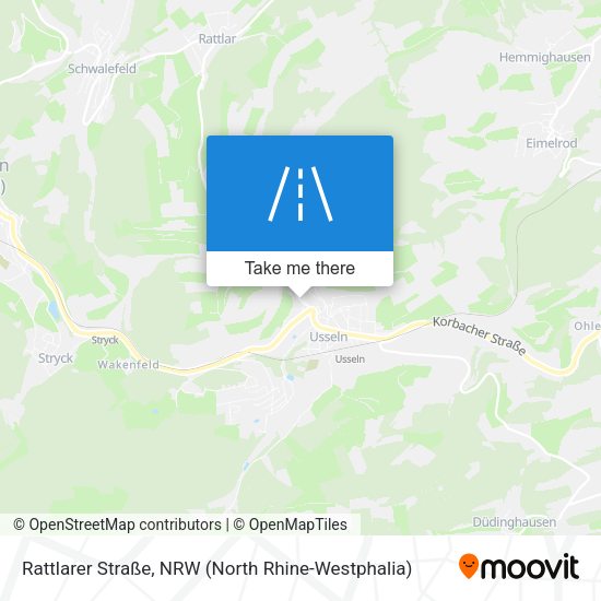 Rattlarer Straße map