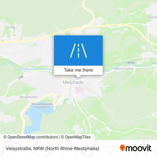 Карта Velaystraße